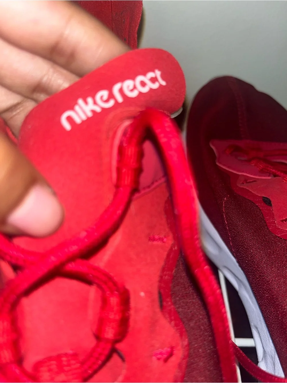 Nike Red Athletic Sneakers